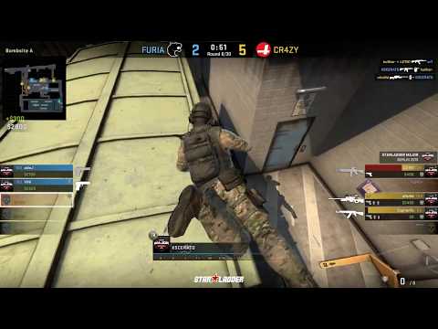 ESports - CS:GO, FURIA vs CR4ZY, StarLadder Major 2019 Main Qualifier (24th of August 2019), Trai...