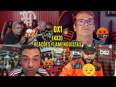 REAÇÕES DOS FLAMENGUISTAS FURIOSOS COM ELIMINAÇÃO DA COPA DO BRASIL NOS PÊNALTIS PRO GALO