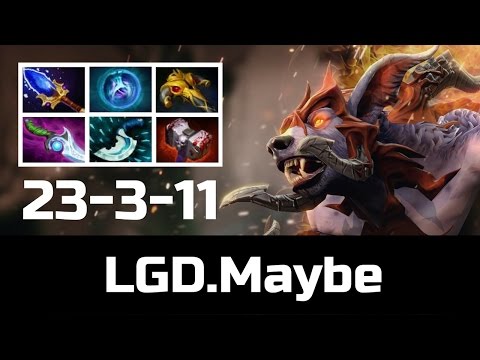 LGD.Maybe • Ursa • 23-3 — Pro MMR Gameplay Dota 2