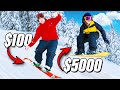 100 Vs 5 000 Snowboards