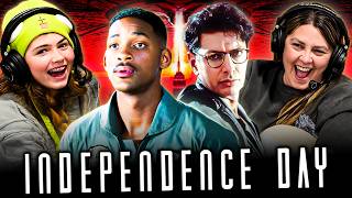 I SHOWED MY DAUGHTER INDEPENDENCE DAY (1996) [MOVIE REACTION] - SO INSPIRING &amp; EXCITING!