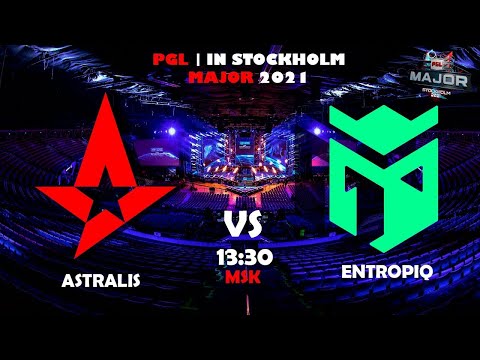 Astralis vs. Entropiq - PGL Major Stockholm 2021 - Challengers Stage - Day 1