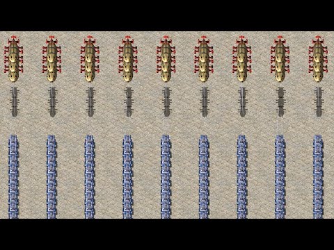 IFV vs Kirov - Same Cost - Red Alert 2