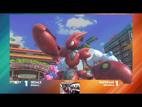SKDale (Scizor/Garchomp) vs PaperSak (Aegislash) - LFs - Pokken at Alpha - 11/13/18