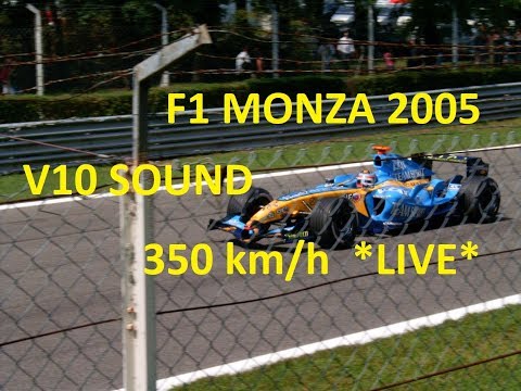 F1 Monza 2005 V10 350kmh SOUND ORIGINAL // Travel Junkie