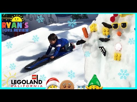 LEGOLAND SNOW DAYS Amusement Park for kids Video