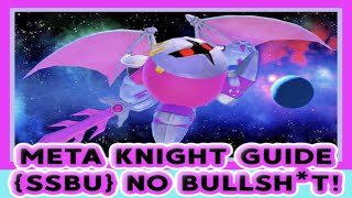 Ultimate Meta Knight Guide (NO BS MK GUIDE - SUPER SMASH BROS ULTIMATE)