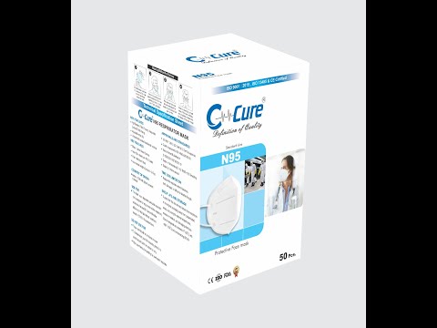 C-Cure ISI Marked N95 Mask With Heal Loop