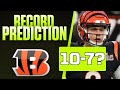 Bengals Record Prediction: Will Joe Burrow and Bengals REDEEM themselves? | CBS Sports HQ