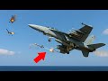 Houthis ATTACK US F 18 Super Hornet With Drones Then THIS Happened