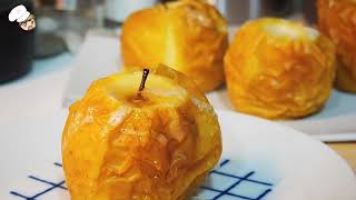 Manzanas Asadas en Freidora de Aire | Receta de postre fácil y rápida