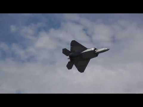 F-22 Raptor Demonstration Team - 2019 MCAS Beaufort Air Show