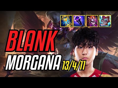 BLANK - MORGANA vs ELISE JUNGLE - KR MASTER - PATCH 11.8