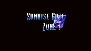 Sunrise Gate Zone (Act 1) — Sonic Overture