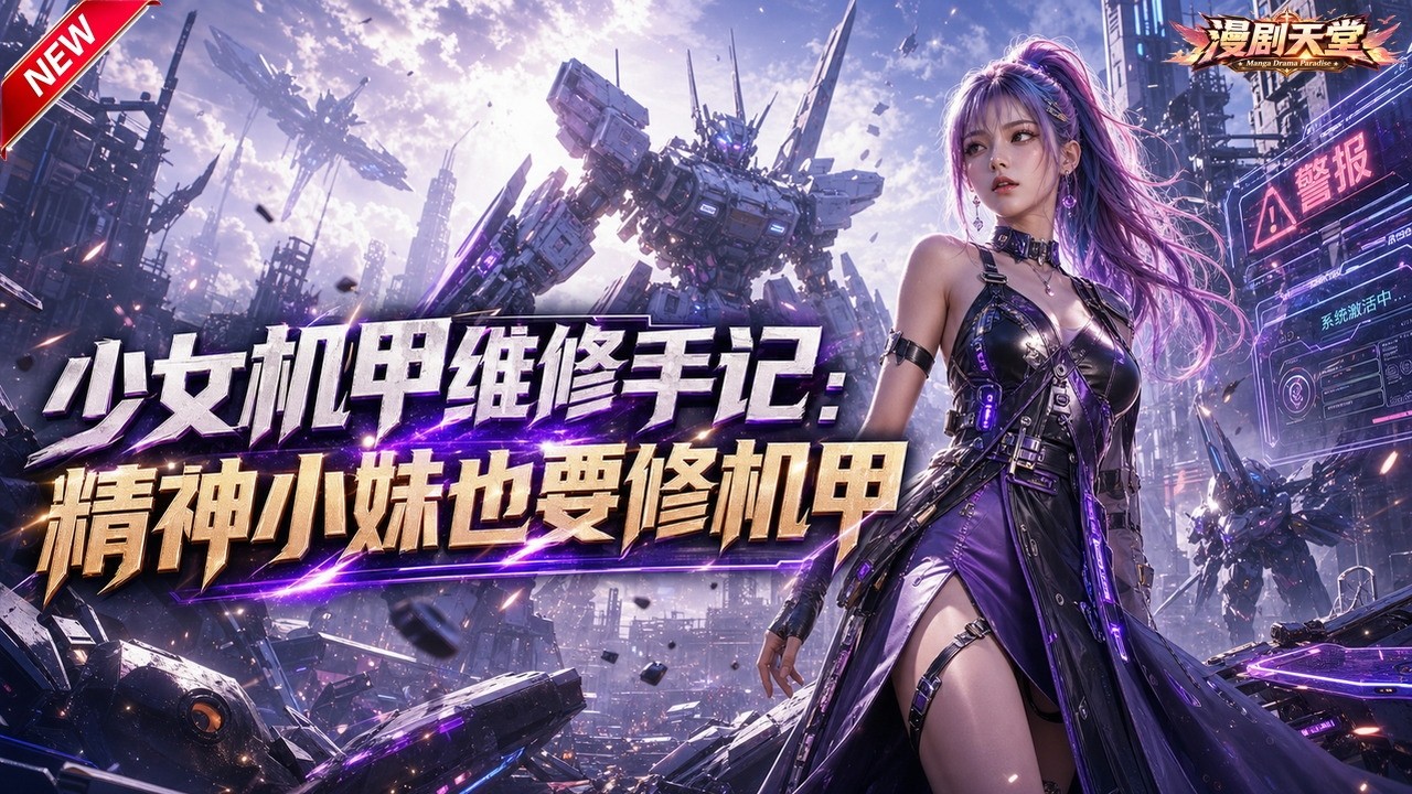 MULTISUB🔥新剧上线《少女机甲维修手记：精神小妹也要修机甲》EP1~98| 末世队长穿越星际成机甲师，改装移动堡垒打脸所有人 #MULTISUB #机甲 #穿越 #逆袭 #爽文