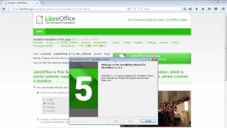 How to download and install LibreOffice 5