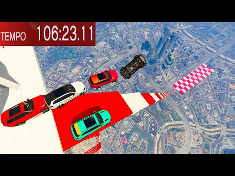 GTA 5 🐷 MEGA RAMPA IMPOSSIBILE 106 MINUTI !!! 🐷 DAJE !!!