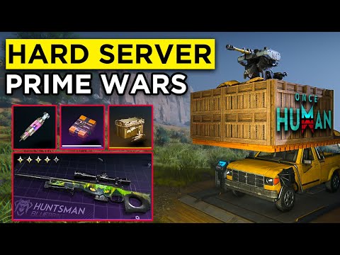 Solo vs World Boss - Hard Server Prime War - Once Human Tips and Tricks
