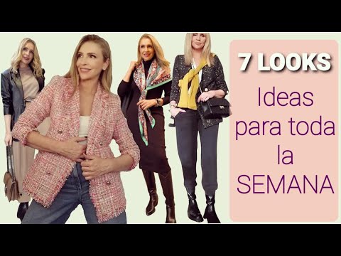 LOOKS DE DIARIO para una SEMANA. Probando TENDENCIAS DE PRIMAVERA 2021 /Tu Asesora de imagen y Moda