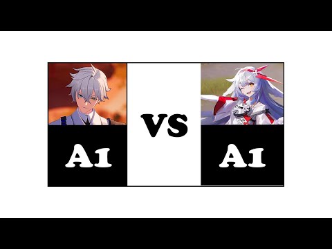 Fenrir A1 vs Tian A1 | Samir, Crow vs Shiro matrices | Tower of Fantasy