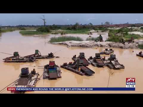 Offin River Galamsey Crackdown: Galamseyers defy NAIMOS soldiers despite warning shots at Nipanekro
