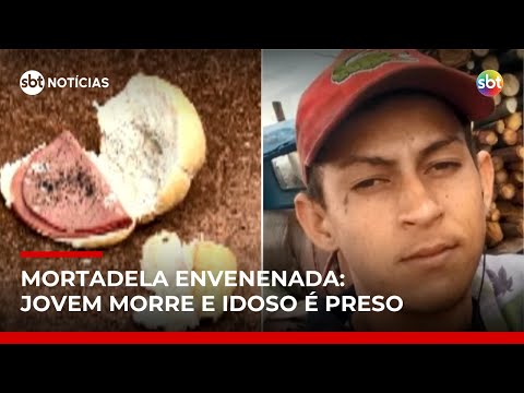 Jovem morre ao comer pão com mortadela envenenado e idoso é preso