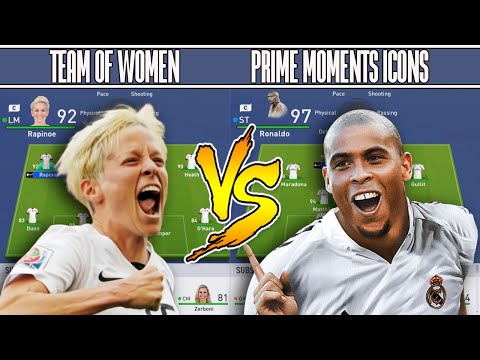 TEAM OF WOMEN VS PRIME ICON MOMENTS - FIFA 19 EXPERIMENT