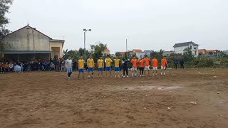 Trận bán kết thứ 1, hiệp 1 Ái Quốc - Quang Trung (Hội Đình Đền Lạc Dục Tứ Kỳ)