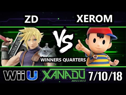 S@X 258 Smash 4 - ZD (Cloud) Vs. Xerom (Ness) - Wii U Winners Quarters
