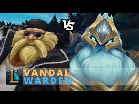 Warden Gragas Vs Vandal Gragas - League Of Legends