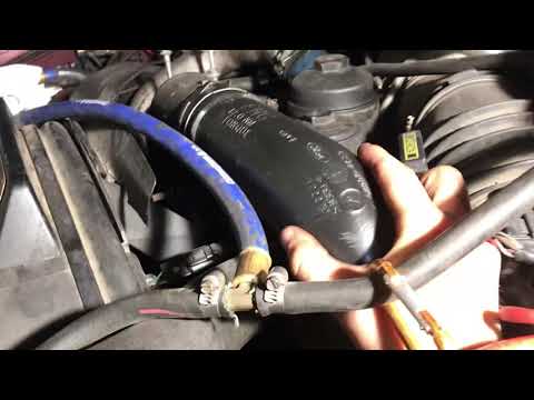Ford F250 6.0 Diesel Stock CAC Intercooler Tube Install Trick