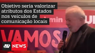 Lula volta a defender regulação da mídia em evento com o setor da Cultura em Porto Alegre