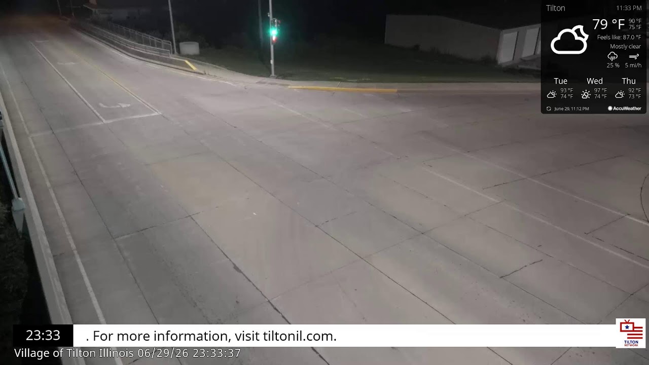 Live webcam view of Cámara del Cruce de la 5th Street