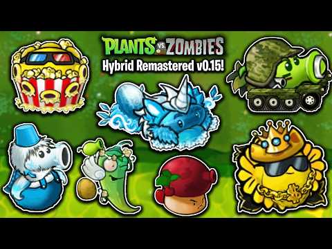 Plants vs Zombies Hybrid Remake v0.15 Update | New Plants, ZomBotanies, Levels & More | Download