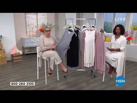 MarlaWynne Pleated Knit Dress