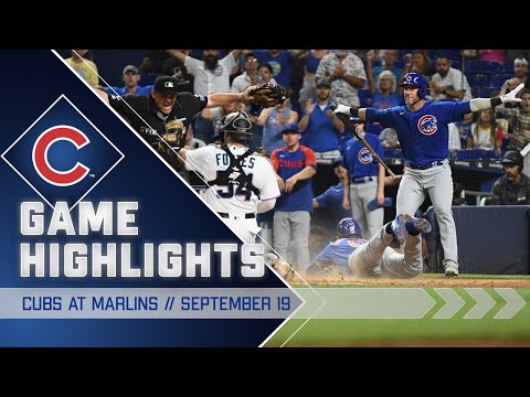 Cubs vs. Marlins Game Highlights | 9/19/22