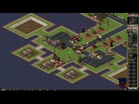Red Alert 2 Yuri's Revenge Apocalypse mod v6.0 - Yuri on 6P map, naval attacks