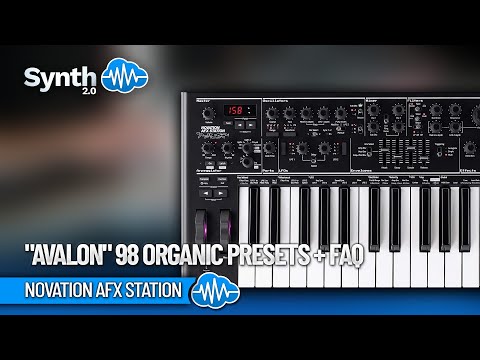 LFO069 - Avalon - Novation AFX Station ( 99 presets ) - Video Preview 1