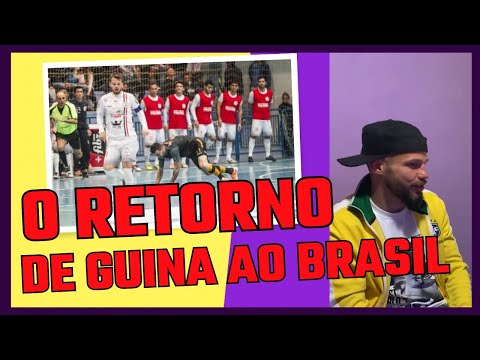 O RETORNO DE TIAGO GUINA AO FUTSAL DO BRASIL !