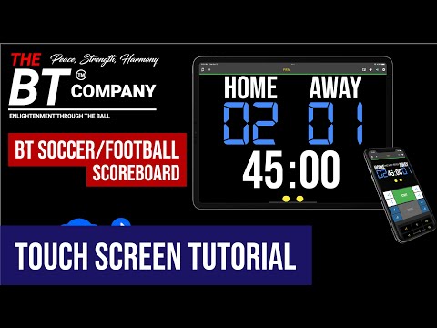 BT Soccer/Football Scoreboard Video