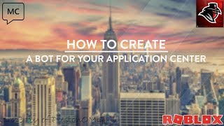 How To Make A Application Center On Roblox Without Trello - 