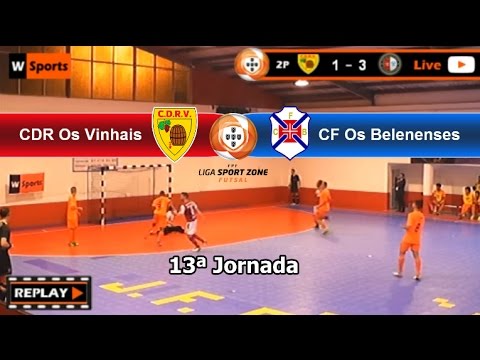 Futsal ● CDR Os Vinhais vs CF Os Belenenses ● Liga Sport Zone