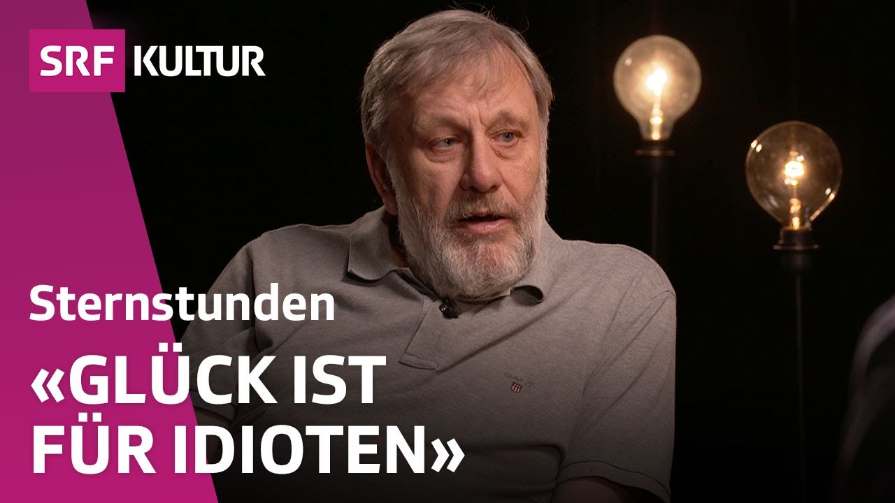 Wie denkt Slavoj Žižek über Glück, Liebe und die Schweiz? | Denkimpulse | SRF Kultur