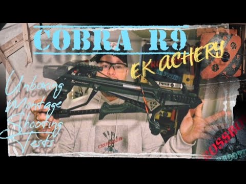 Beste Alternative zur Adder für Indoor! 90lbs Power EK ACHERY COBRA R9. Schnell einsatzbereit 