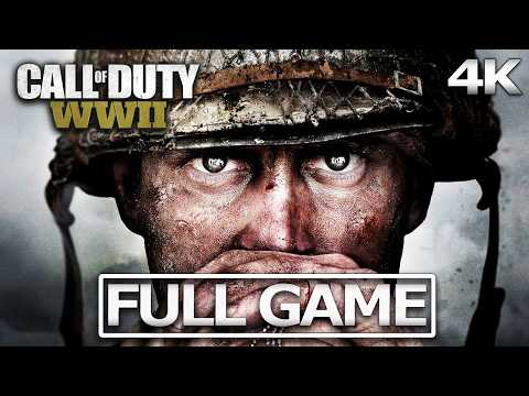 CALL OF DUTY WW2 Immersive Realistic Full Gameplay Walkthrough / No Commentary【FULL GAME】4K 60FPS