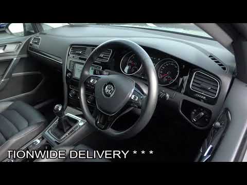 CMG VW SLIGO: 161LH210 VW Golf 2.0TDI Highline 150BHP Manual Tungsten SIlver Metallic