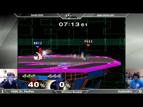 Zenith 2013 - DaShizWiz vs VGBC Dr PeePee - SSBM