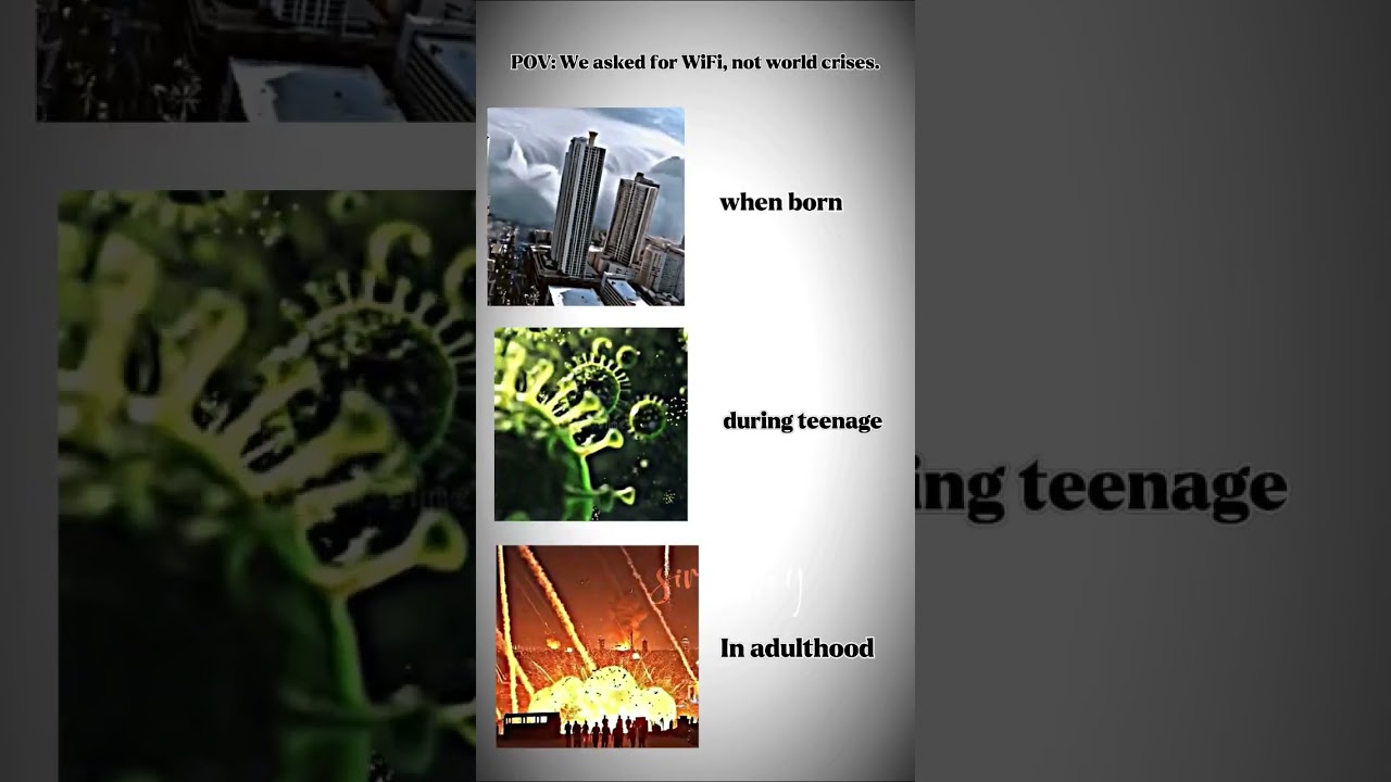 gen-z is cooked #meme #reality #trending #shorts #phonk #genz #fyp