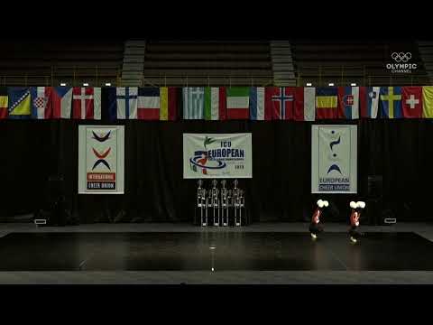 ICU Europeans 2023 Pom Doubles  - Team Austria