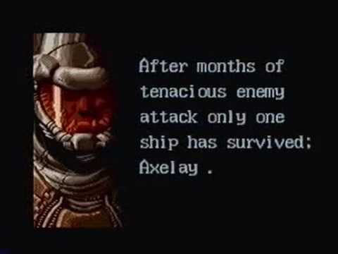 Axelay for SNES -